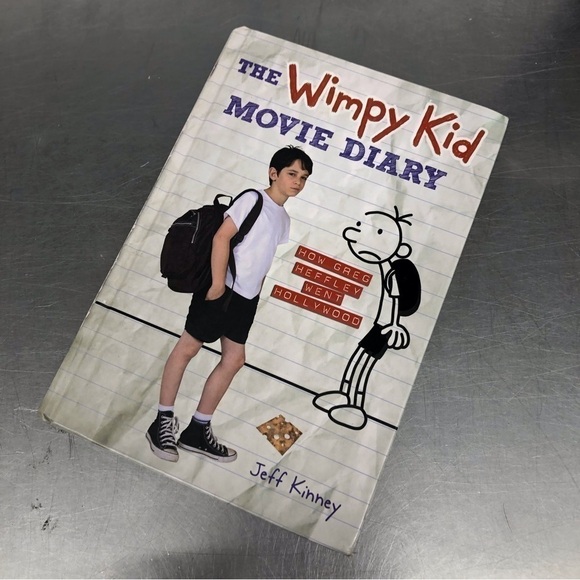 The Wimpy Kid Movie Diary by: Jeff Kinney, Hardback book - Picture 1 of 6